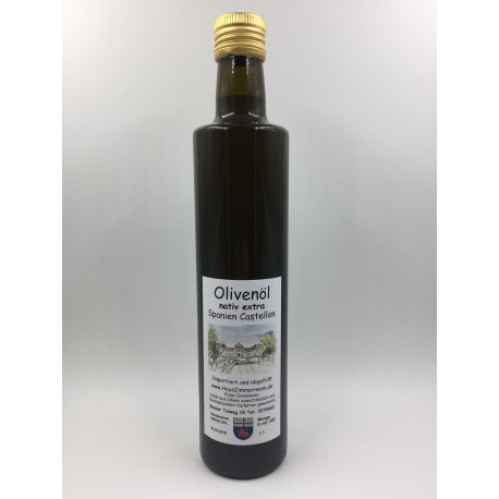 Spanien-Castellon 500ml Olivenöl nativ extra 